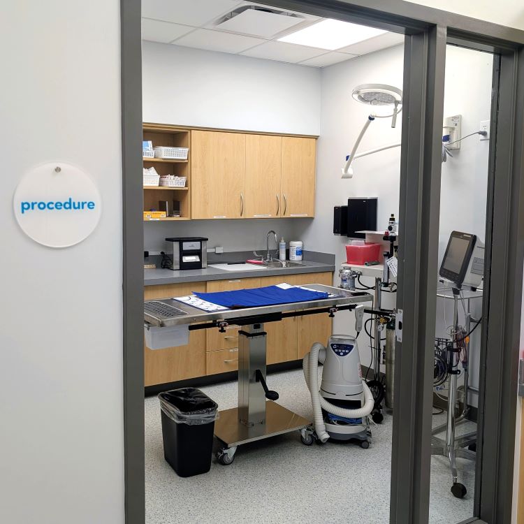 Procedure Room in Mount Pleasant